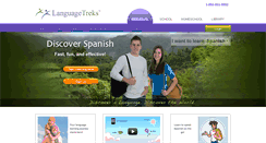 Desktop Screenshot of languagetreks.com